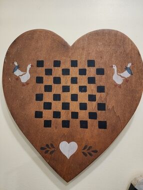 Wood Checkered Wall Hangings